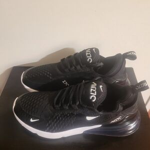 Nike Air Max 270 Black with White Accents